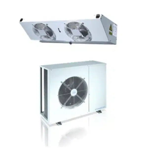 Split silencieux MT 1.75 CV. évap. bas profil 400V-III-50Hz pour chambre froide positive