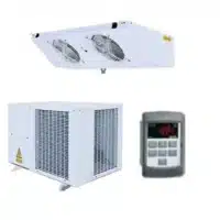 Split silencieux MT 6.5 CV. évap. bas profil R134a 400V-III-50Hz pour chambre froide positive