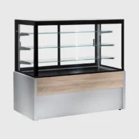 Vitrine réfrigérée KRISTALL version self service ventilée sans réserve groupe logé R290 L 1200 mm