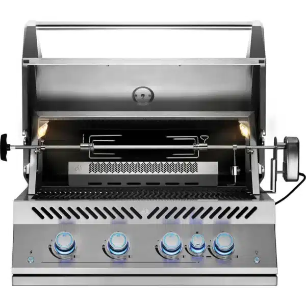 Barbecue à gaz encastrable série 700 avec 4 brûleurs + 1 brûleur arrière infrarouge – Image 4