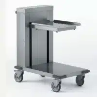 Chariot pour plateaux cafétéria - 140 plateaux - plateforme 380 x 540 mm