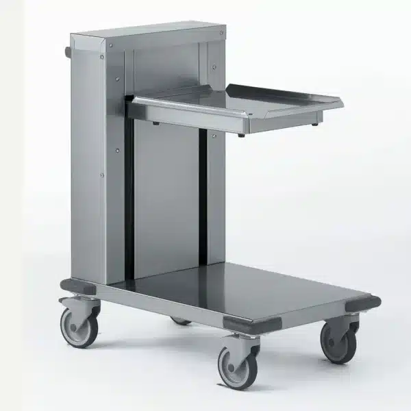 Chariot pour plateaux cafétéria - 140 plateaux - plateforme 380 x 540 mm