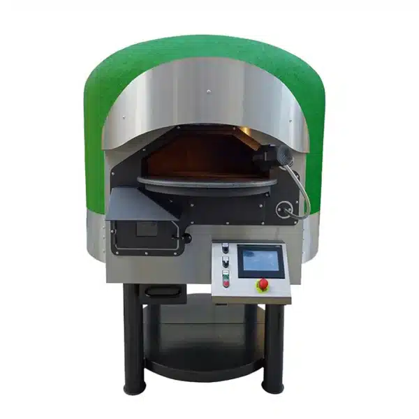 Four à pizza rotatif à bois/gaz 6 pizzas Ø 30 cm – Image 2