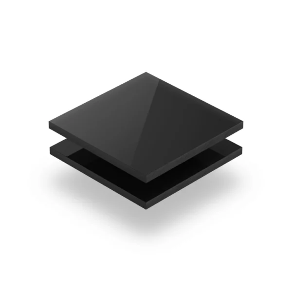 Plaque polyéthylène haute densité PEHD noir L 2000 x P 600 mm épaisseur 15 mm sur mesure – Image 2