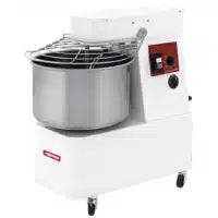Pétrin à spirale sur roues 2 vitesses timer - 53 L