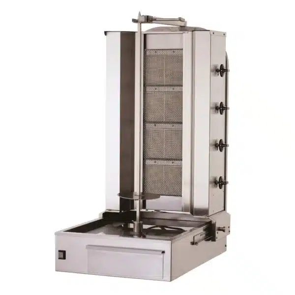 Shoarma brûleur céramique gaz 4 résistances