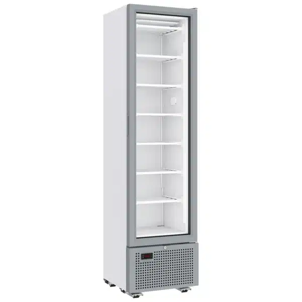Vitrine réfrigérée négative vitrée 221 L ventilée
