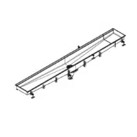 Caniveau H-FIRST avec grille caillebotis