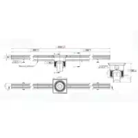 Caniveau RHONE100 en acier inox