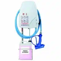 Centrale de nettoyage carénée mono-produit avec tuyau