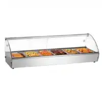 Présentoir chauffant - capacité 6 x GN 1/3