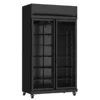 Vitrine à boisson 2 portes battantes