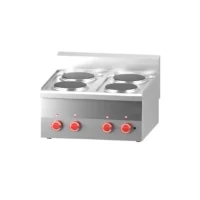 Fourneau électrique 4 plaques à poser 60/60PCE