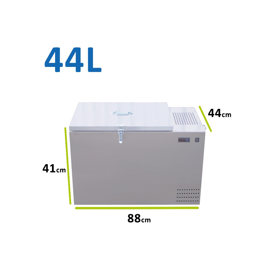 Glacière réfrigérée professionnelle inox 44 L