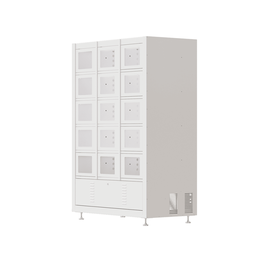 Armoire réfrigérée positive noire 15 casiers