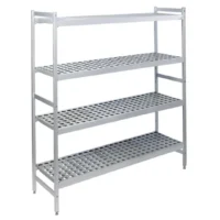 Rayonnage à clayettes Polymère 6611 L 6117 x P 460 x H 2400 mm 5 niveaux