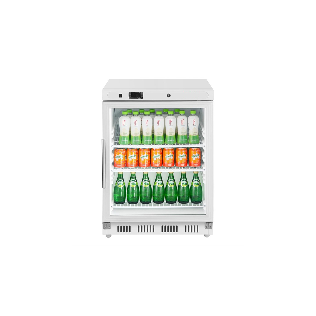 Vitrine réfrigérée positive dessous de comptoir blanc - 150 L – Image 2