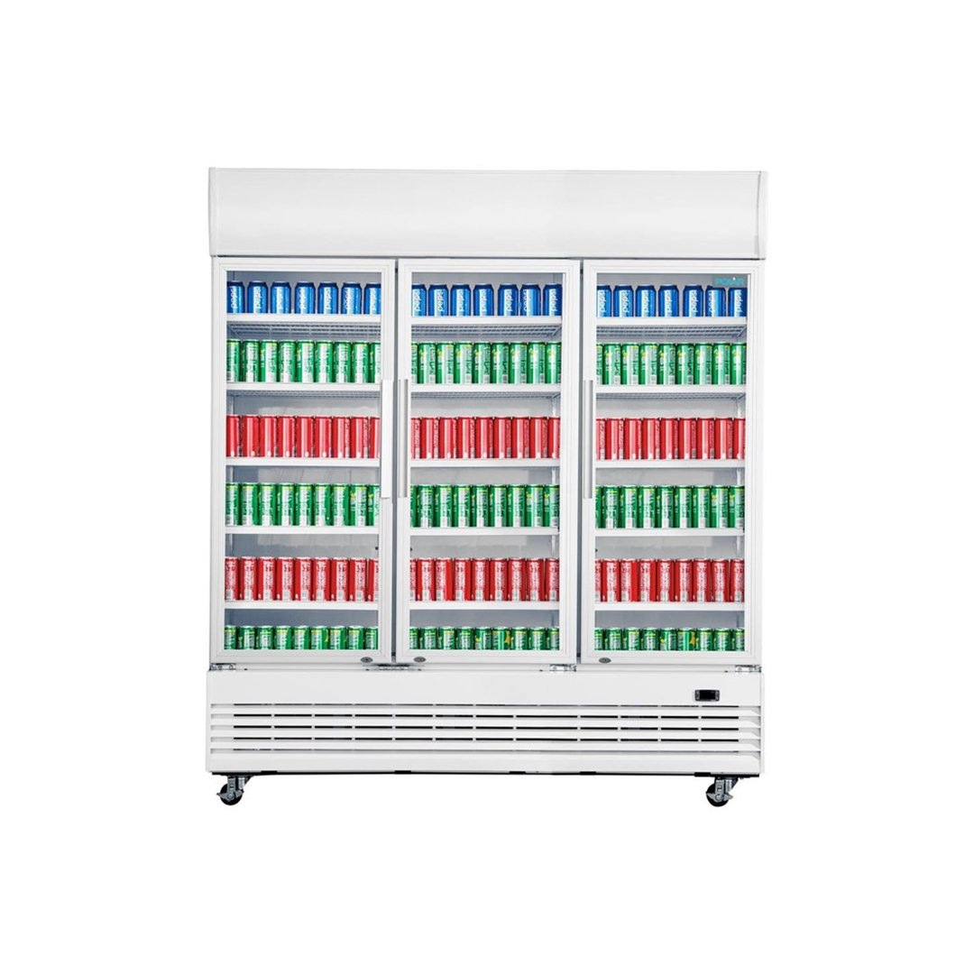 Vitrine réfrigérée positive 3 portes - 1300 L – Image 2