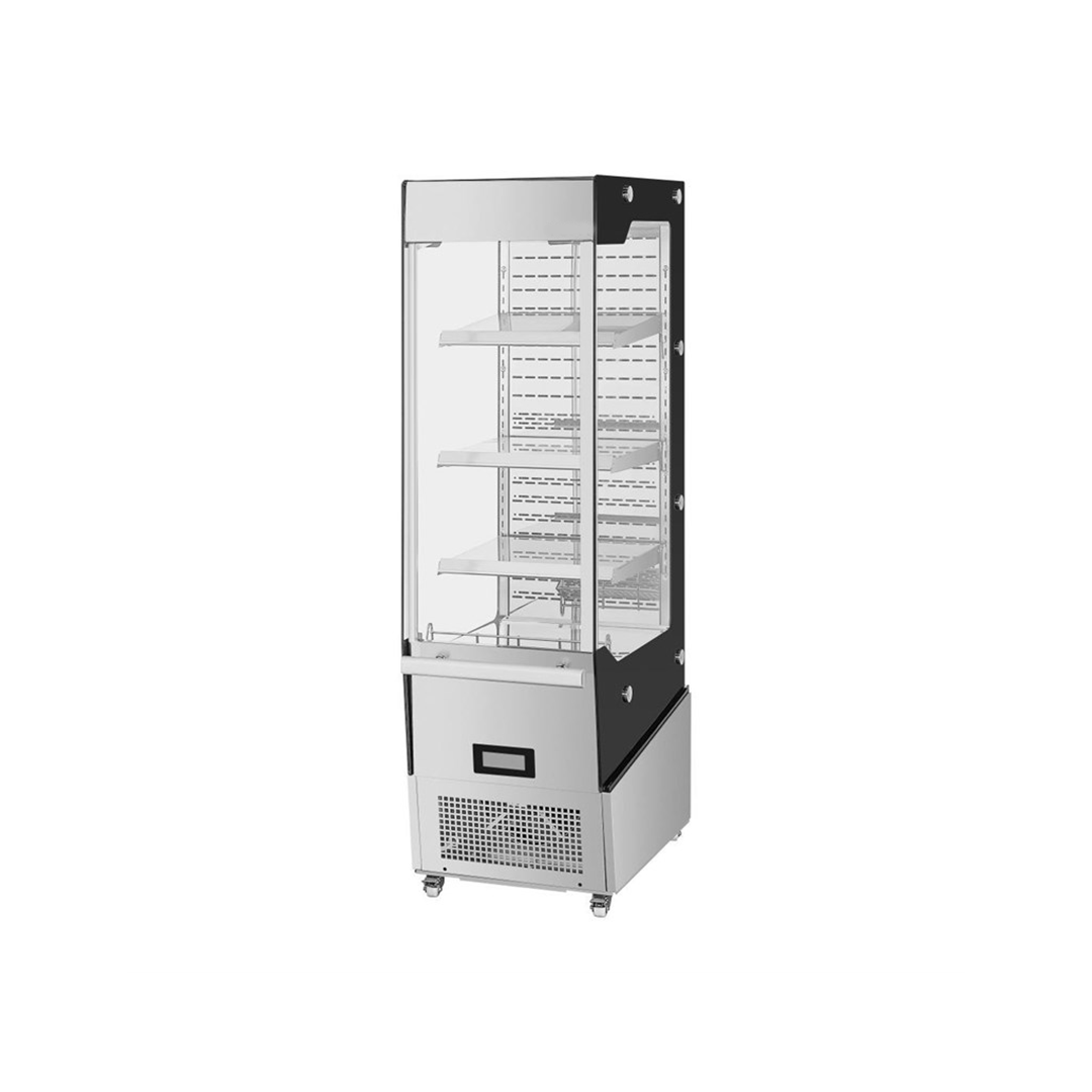 Vitrine réfrigérée positive libre-service avec porte - 220 L – Image 2