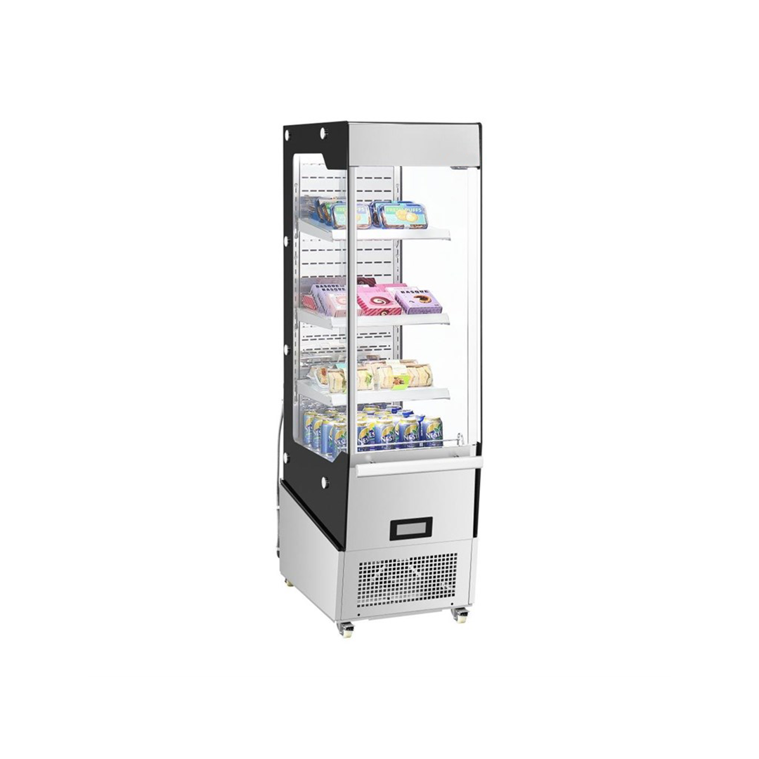 Vitrine réfrigérée positive libre-service avec porte - 220 L – Image 3