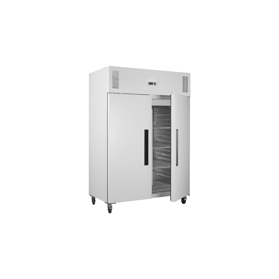 Armoire réfrigérée positive blanche 2 portes - 1152 L – Image 2