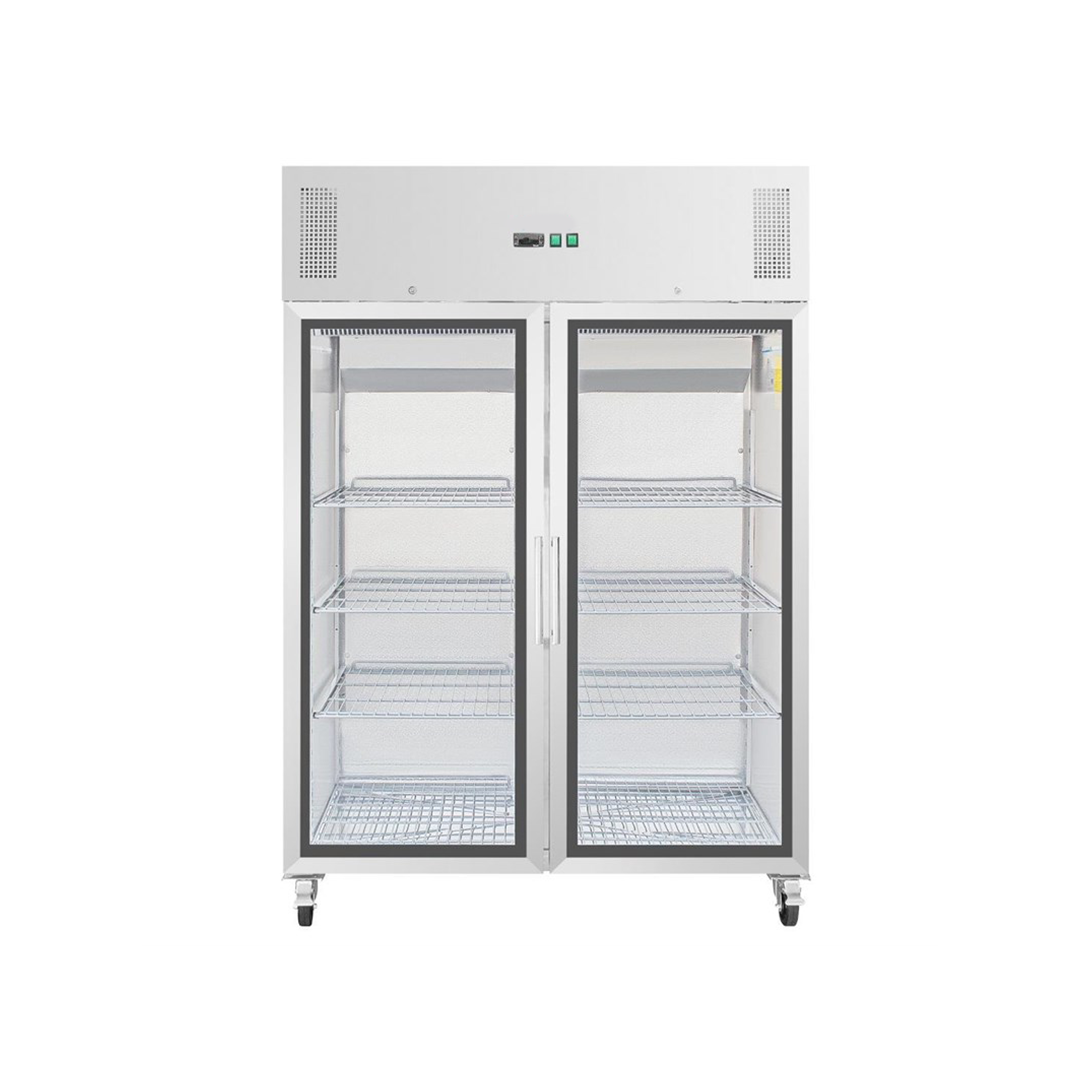 Vitrine réfrigérée positive deux portes GN 2/1 - 770 L – Image 2