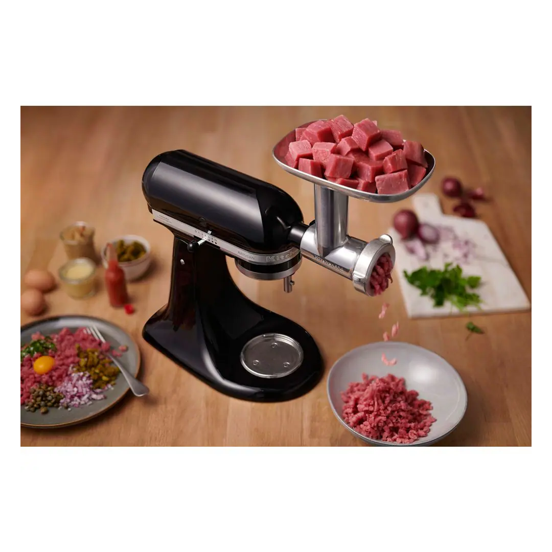 Set d’extension hachoir à viande avec poussoir à saucisse pour robot pâtissier – Image 3
