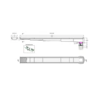 Caniveau professionnel 14000 x 150 mm