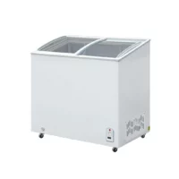 Congélateur coffre vitré 200 L