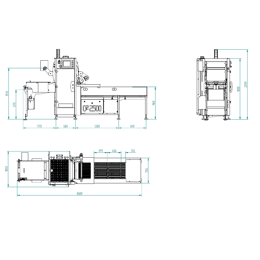 Operculeuse O²2500 pour productions multi-références à cadence intensive – Image 2