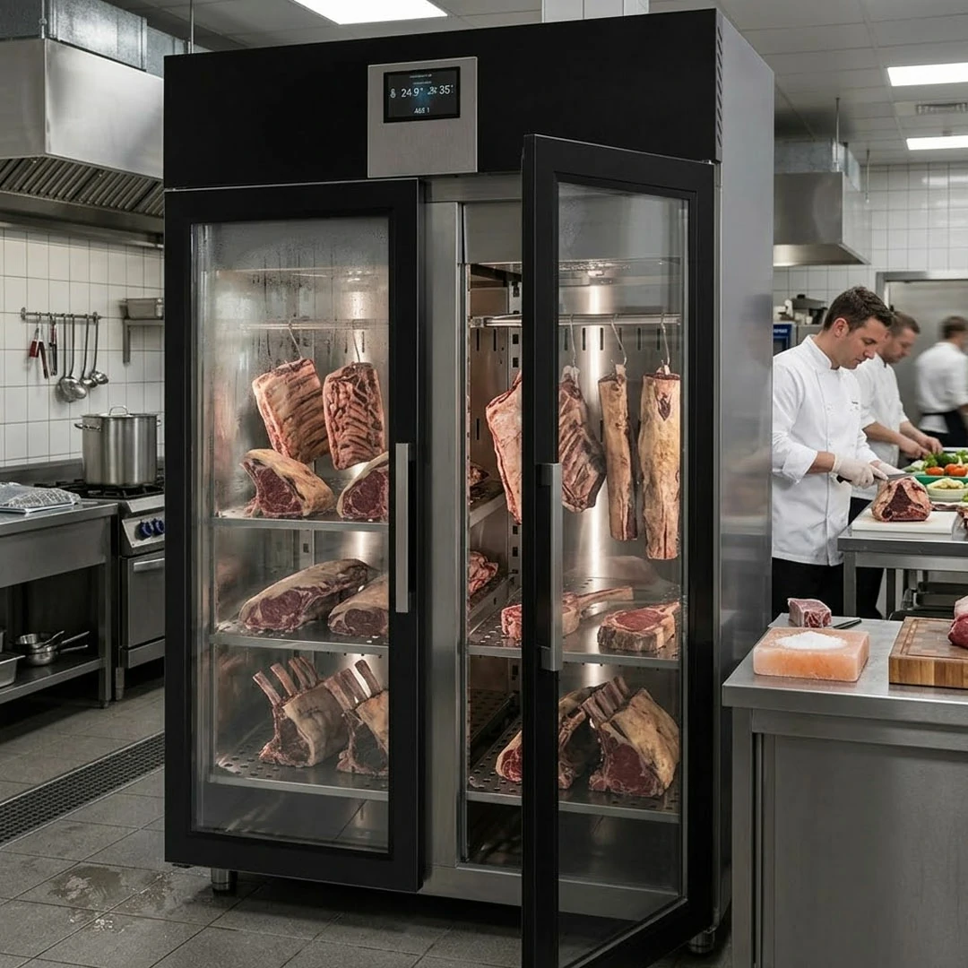 Armoire de maturation pour viande 2 portes vitrées