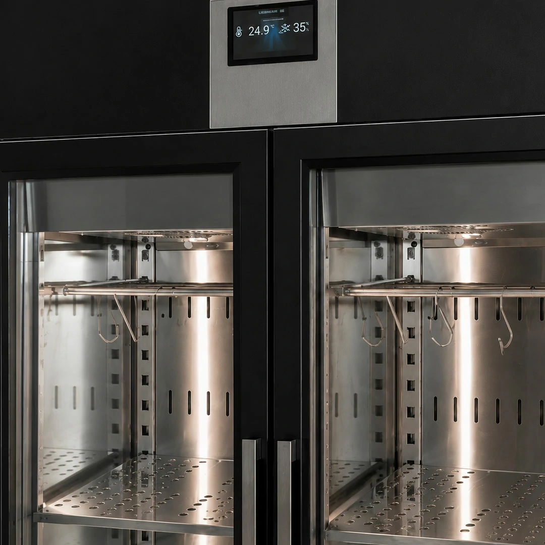 Armoire pour viande 2 portes vitrées