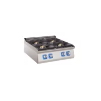 Plan de cuisson à gaz 4 brûleurs