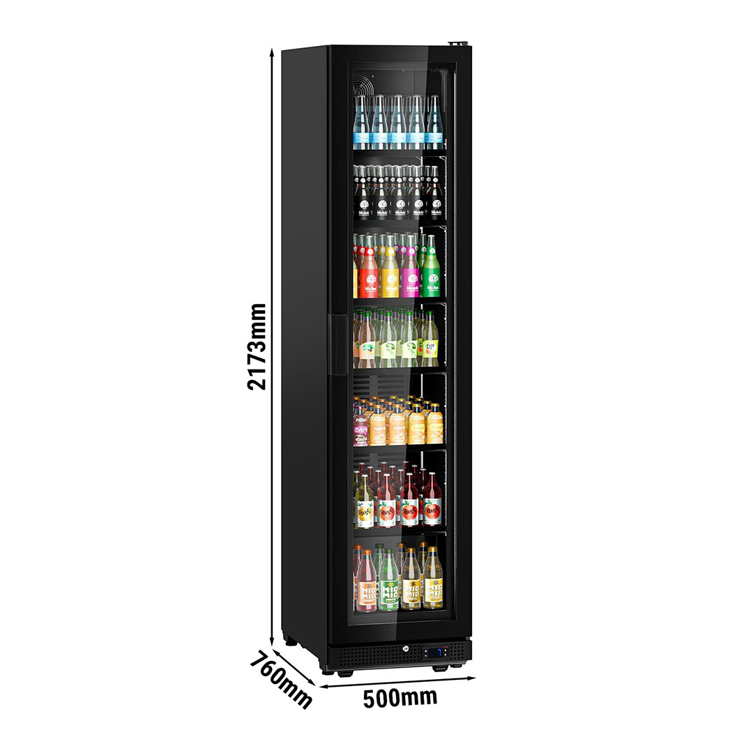 Vitrine réfrigérée à boissons avec 1 porte vitrée - 463 L – Image 5
