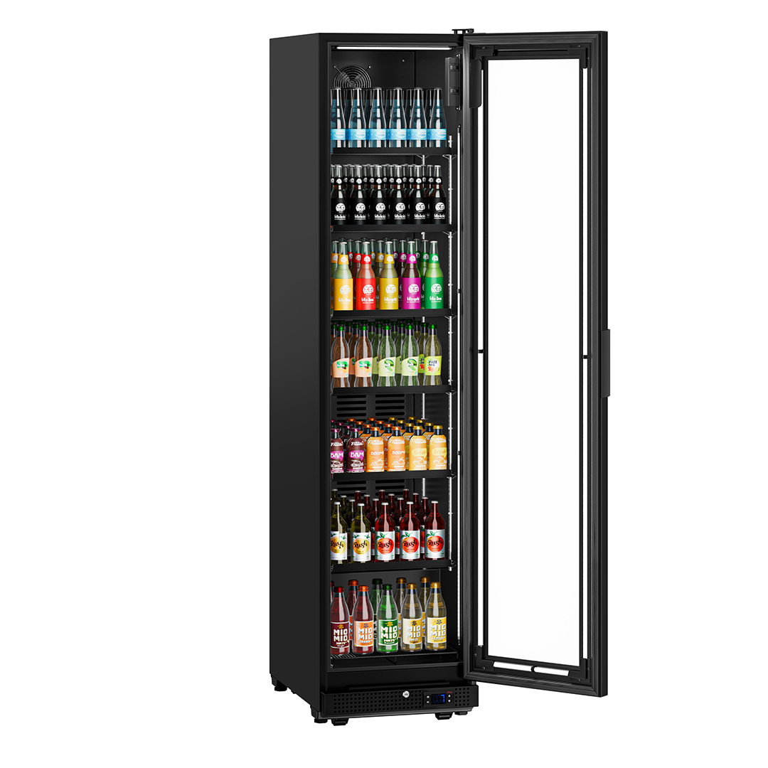 Vitrine réfrigérée à boissons avec 1 porte vitrée - 463 L – Image 2