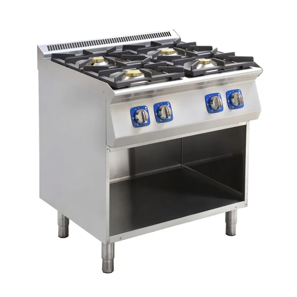 Plan de cuisson 4 brûleurs gaz
