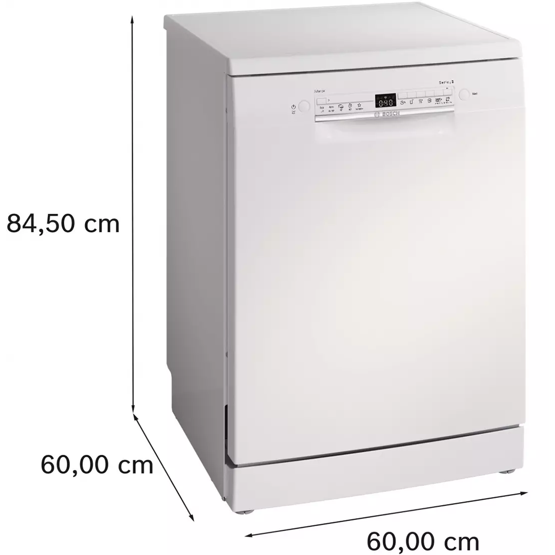 Lave-vaisselle BOSCH Série 2 - L 600 x P 600 x H 845 mm – Image 2
