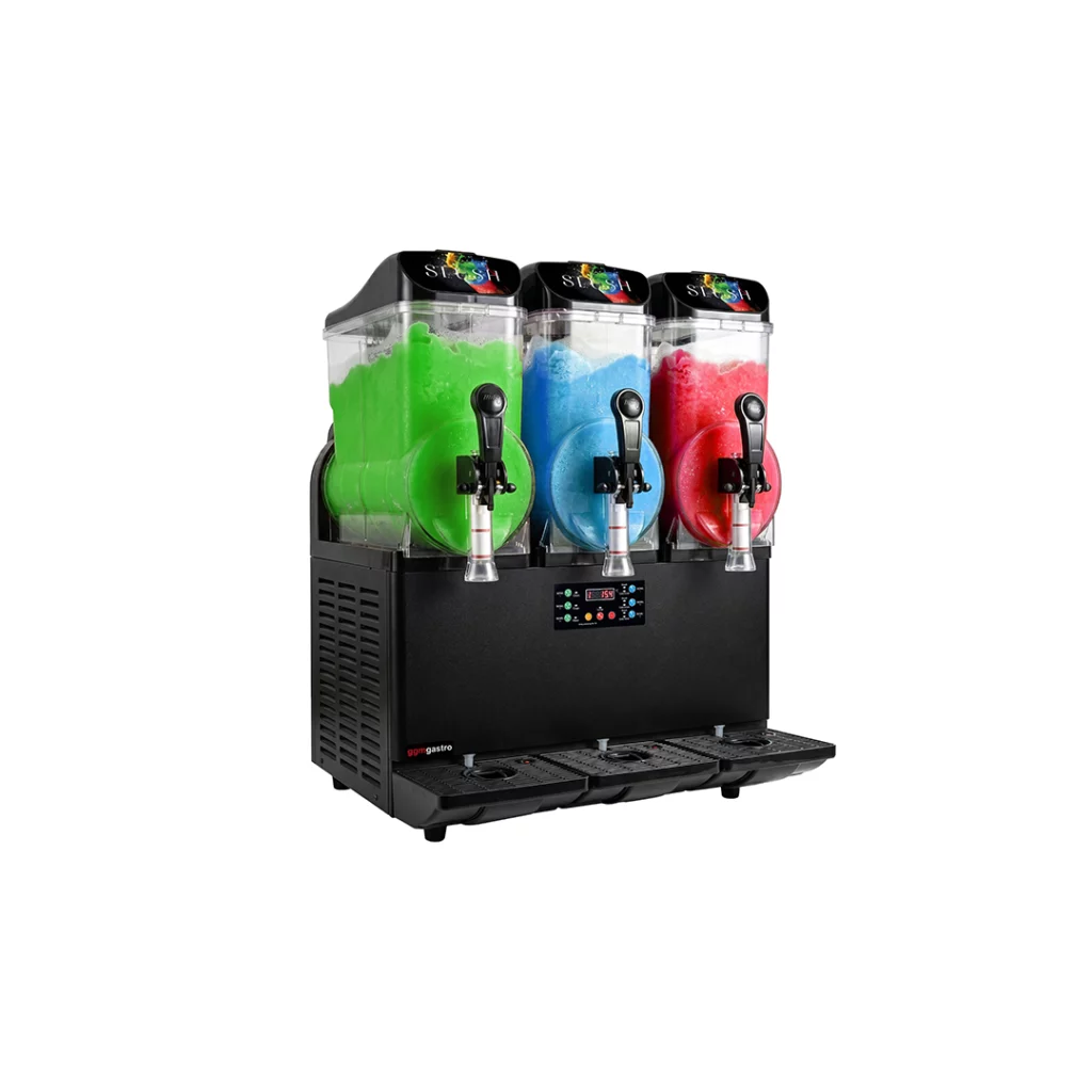 Machine à granita professionnelle noire