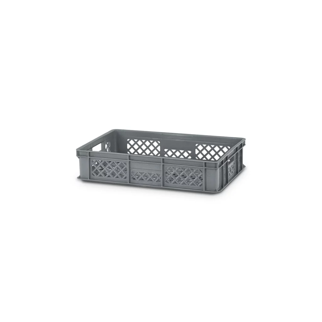 Bac gerbable ajouré 23 L gris