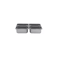 Bac inox gastronorme GN1/4